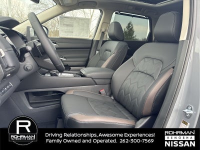 2026 Nissan Pathfinder Platinum Captain Chairs Package