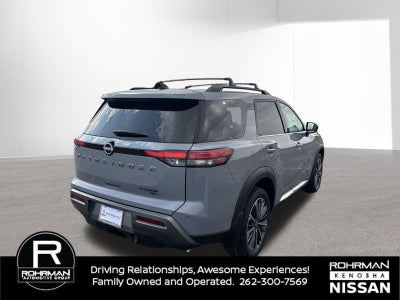 2026 Nissan Pathfinder Platinum Captain Chairs Package