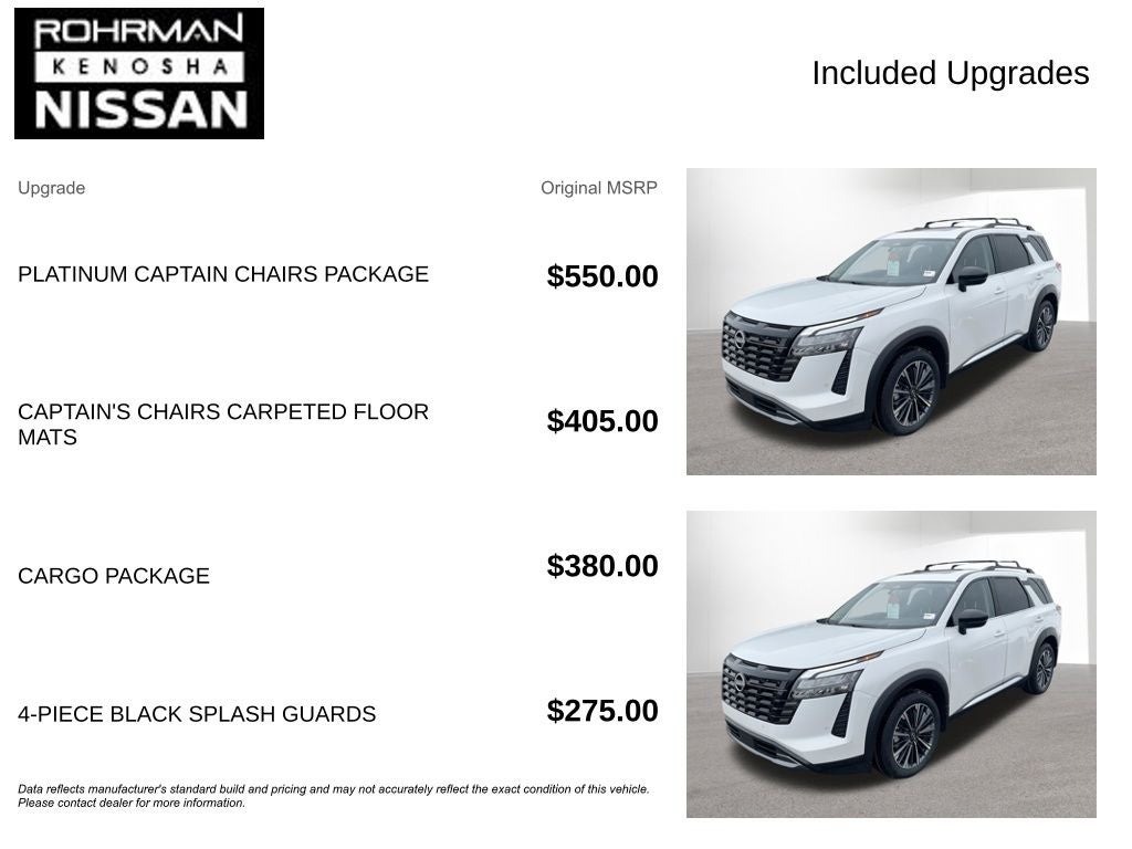 2026 Nissan Pathfinder Platinum