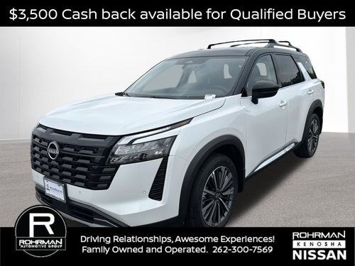 2026 Nissan Pathfinder Platinum Captain Chairs Package