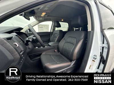2026 Nissan Pathfinder Platinum Captain Chairs Package