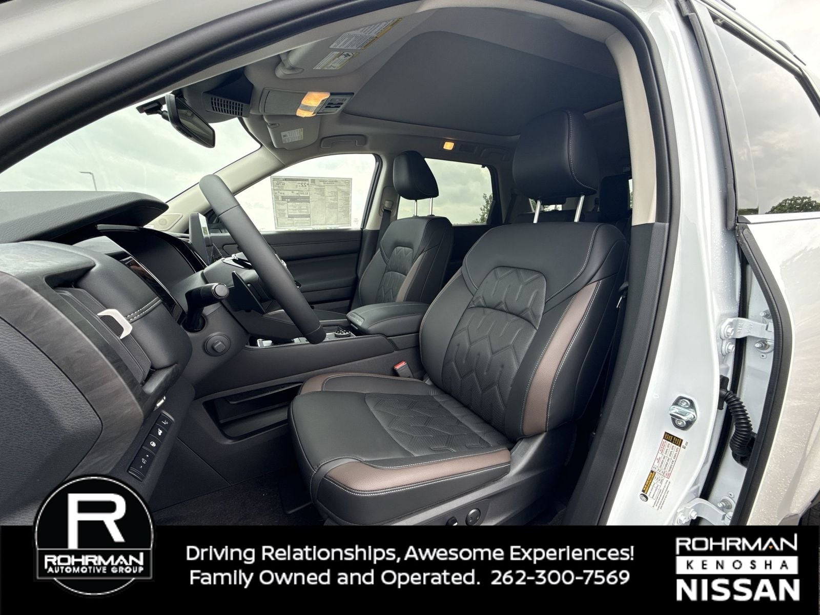 2026 Nissan Pathfinder Platinum Captain Chairs Package