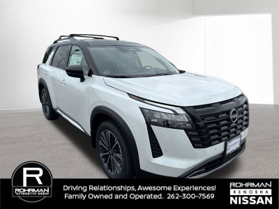 2026 Nissan Pathfinder Platinum Captain Chairs Package