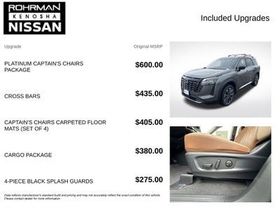 2026 Nissan Pathfinder Platinum