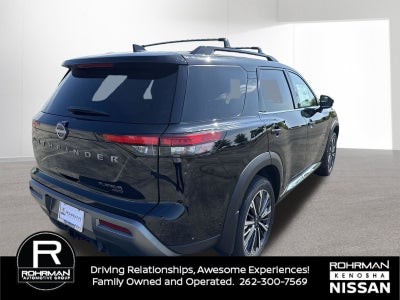 2026 Nissan Pathfinder Platinum Captain Chairs Package