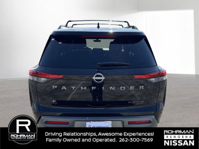 2026 Nissan Pathfinder Platinum Captain Chairs Package