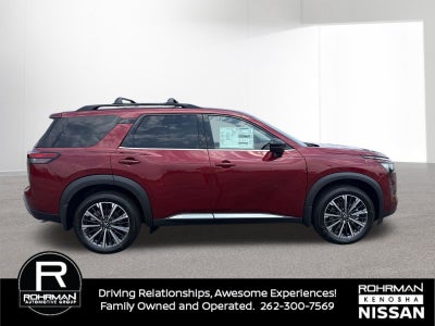 2026 Nissan Pathfinder Platinum Captain Chairs Package