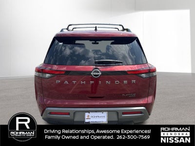 2026 Nissan Pathfinder Platinum Captain Chairs Package