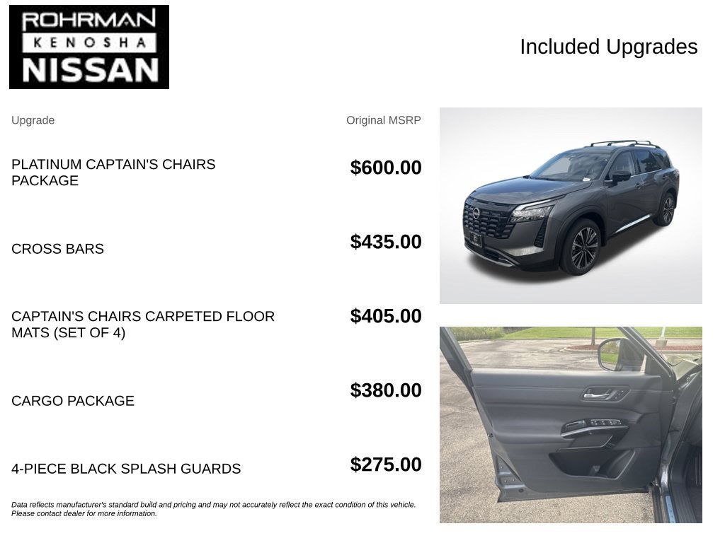 2026 Nissan Pathfinder Platinum