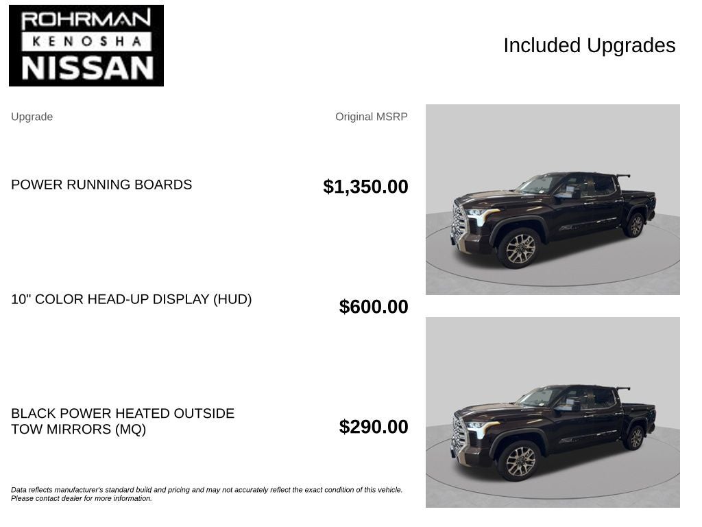 2025 Toyota Tundra Hybrid 1794 Edition