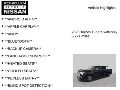 2025 Toyota Tundra Hybrid 1794 Edition