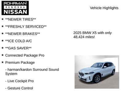 2025 BMW X5 xDrive50e
