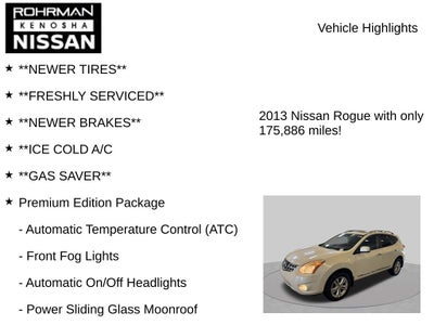 2013 Nissan Rogue SV