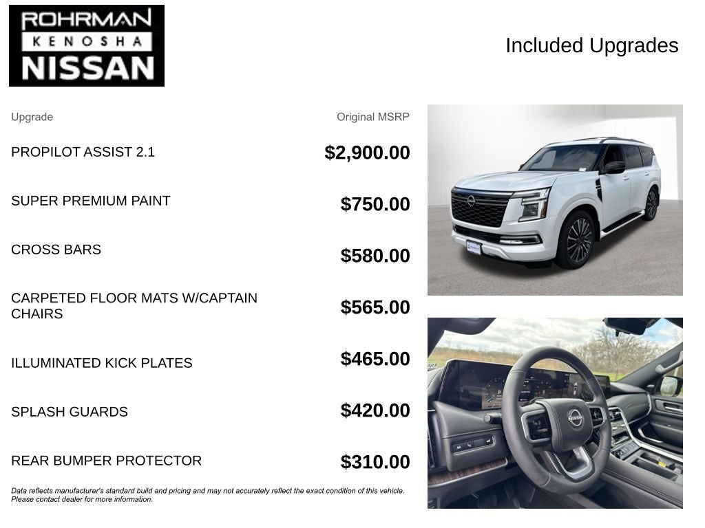 2026 Nissan Armada Platinum Reserve