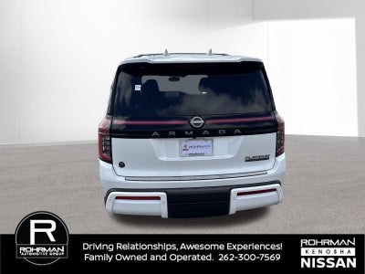 2026 Nissan Armada Platinum Reserve