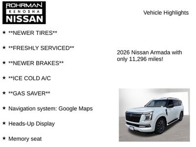 2026 Nissan Armada Platinum Reserve