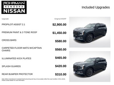 2026 Nissan Armada Platinum Reserve