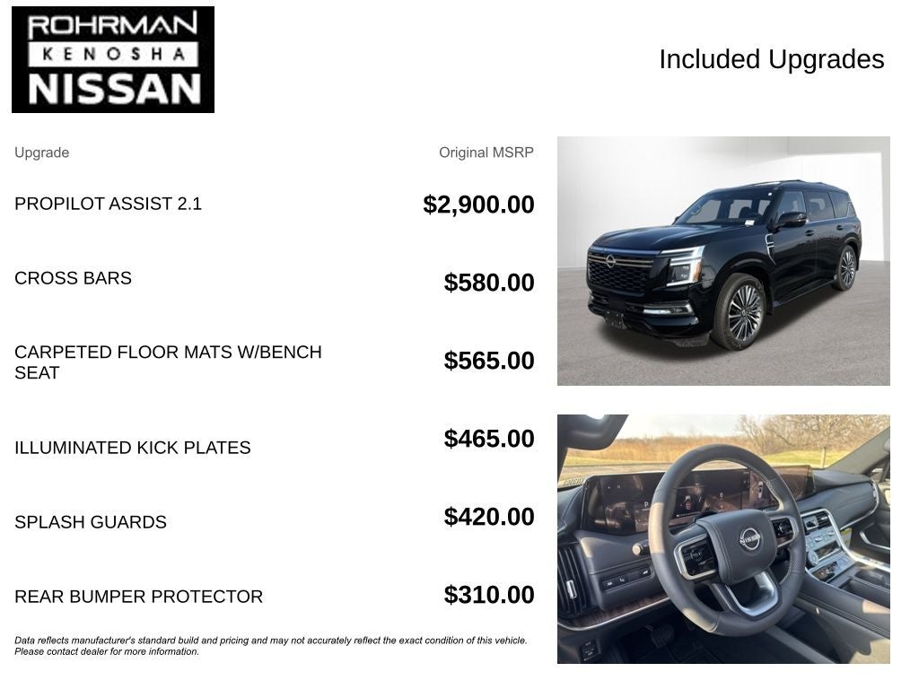 2026 Nissan Armada Platinum Reserve