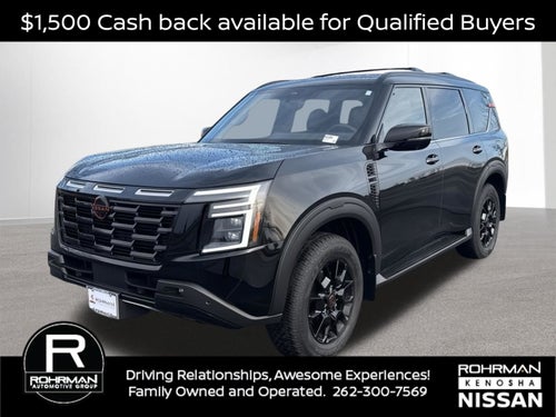 2026 Nissan Armada PRO-4X Captain's Chair Seat Package