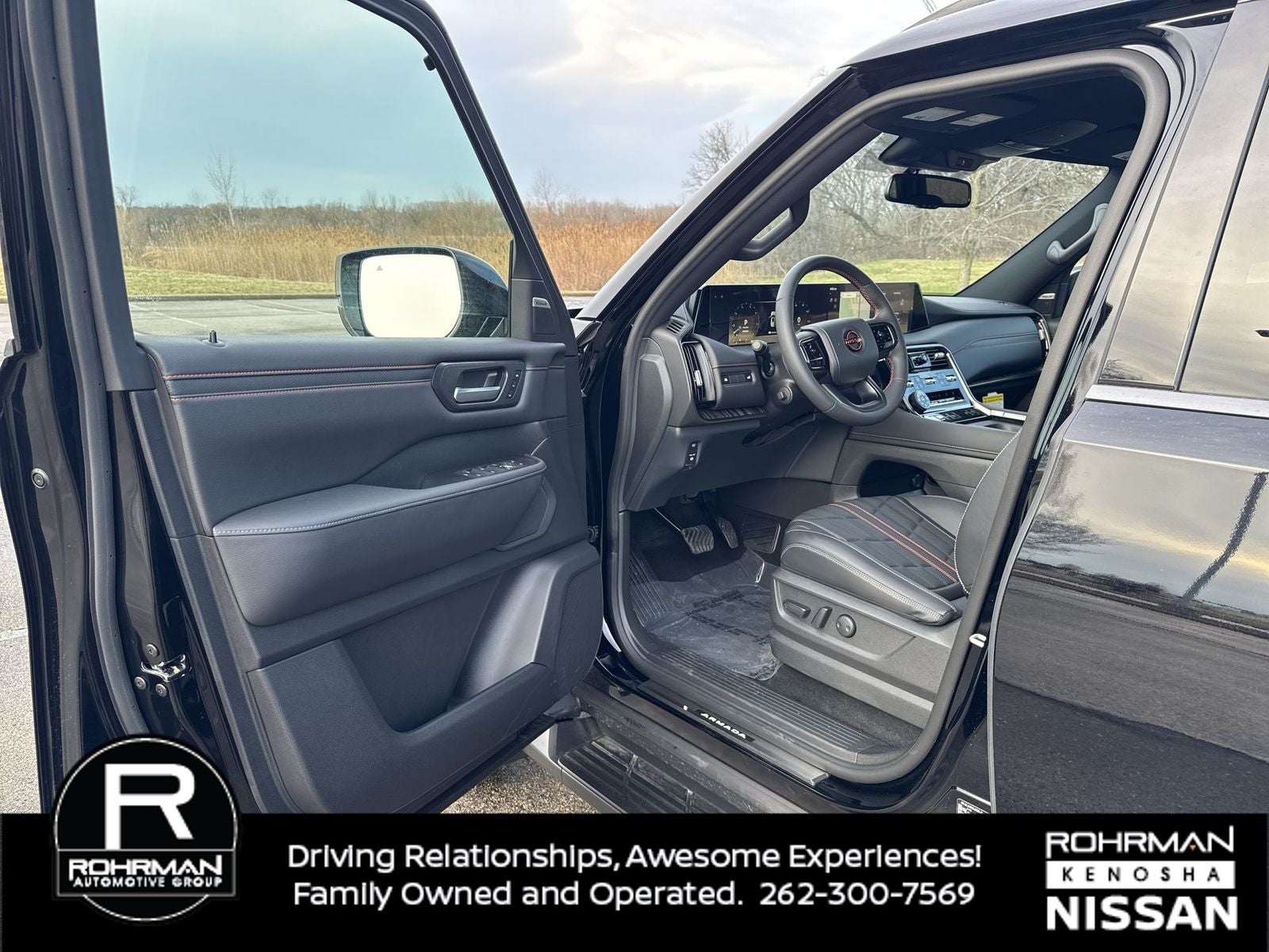 2026 Nissan Armada PRO-4X Captain's Chair Seat Package