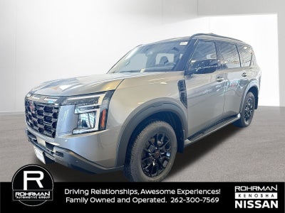 2026 Nissan Armada PRO-4X Captain's Chair Seat Package