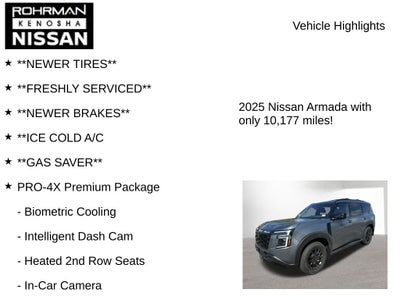 2025 Nissan Armada PRO-4X
