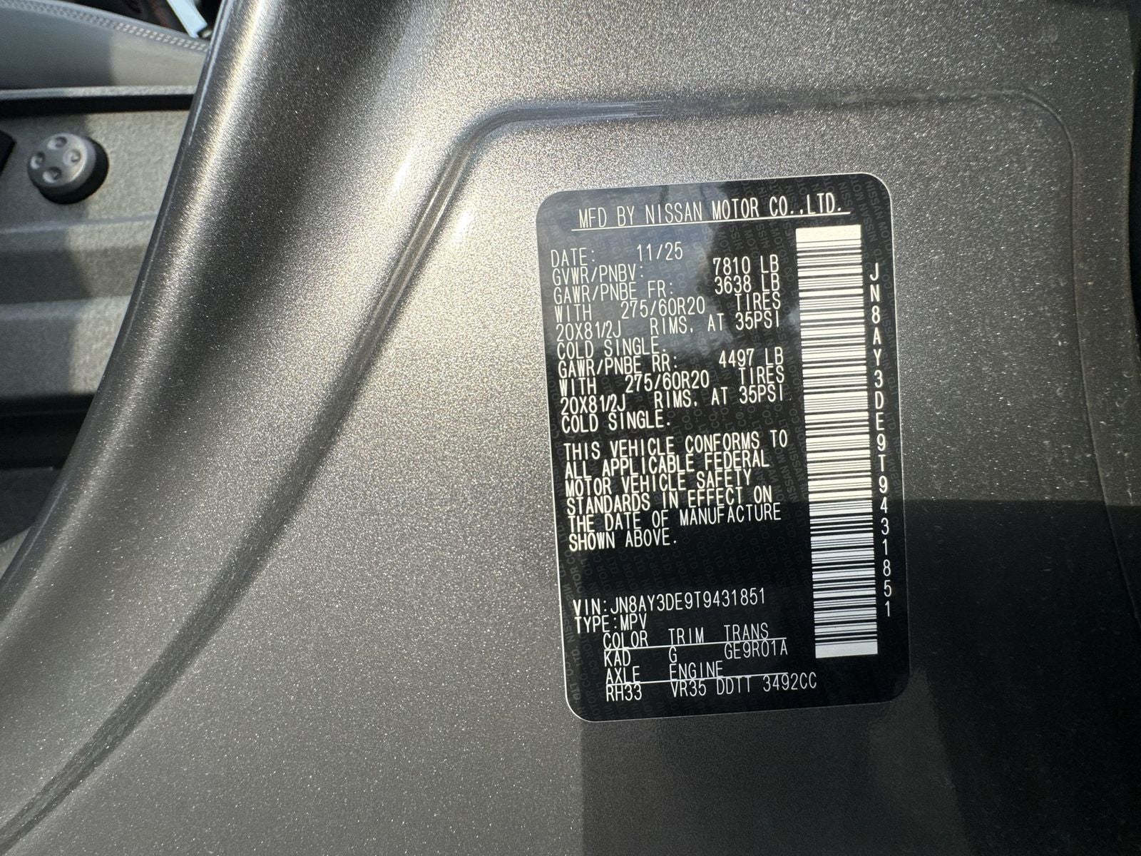 2026 Nissan Armada PRO-4X