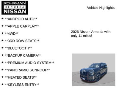 2026 Nissan Armada NISMO