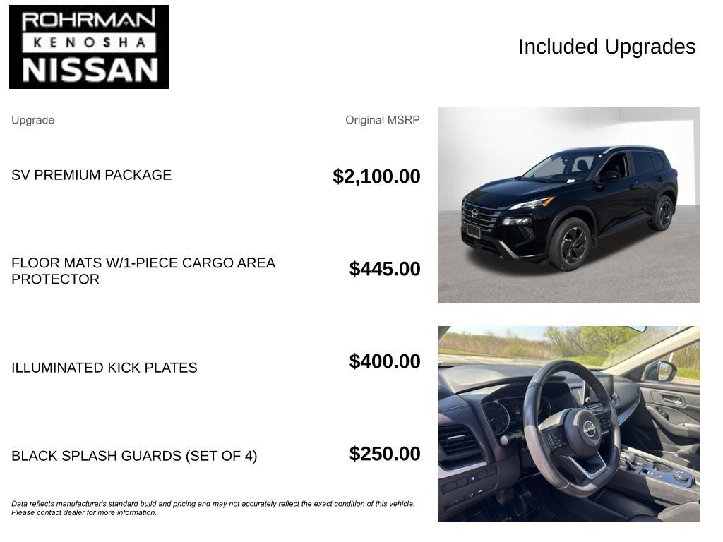 2024 Nissan Rogue SV Premium Package