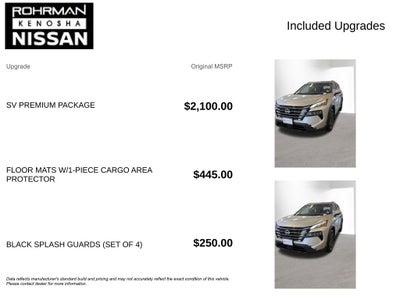 2024 Nissan Rogue SV Premium Package