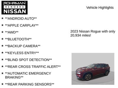 2023 Nissan Rogue SV