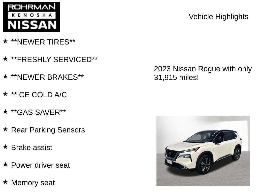 2023 Nissan Rogue SL