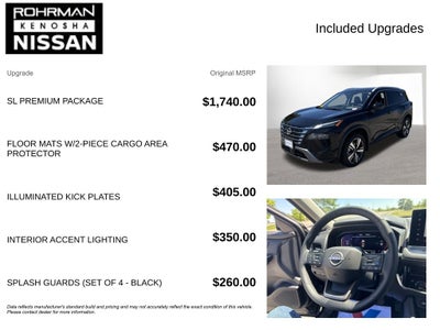 2025 Nissan Rogue SL Premium Package