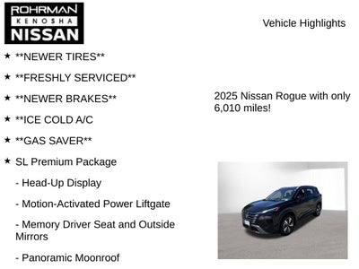 2025 Nissan Rogue SL Premium Package