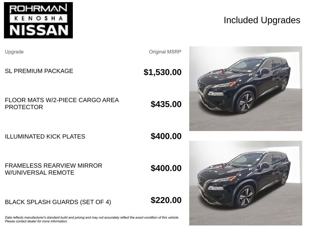 2023 Nissan Rogue SL Premium Package