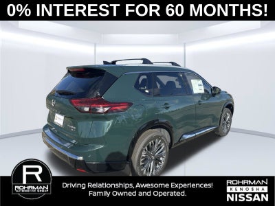 2026 Nissan Rogue Platinum Premium Package