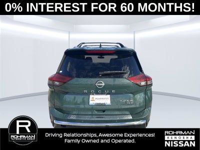 2026 Nissan Rogue Platinum Premium Package