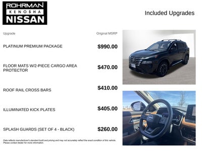 2025 Nissan Rogue Platinum