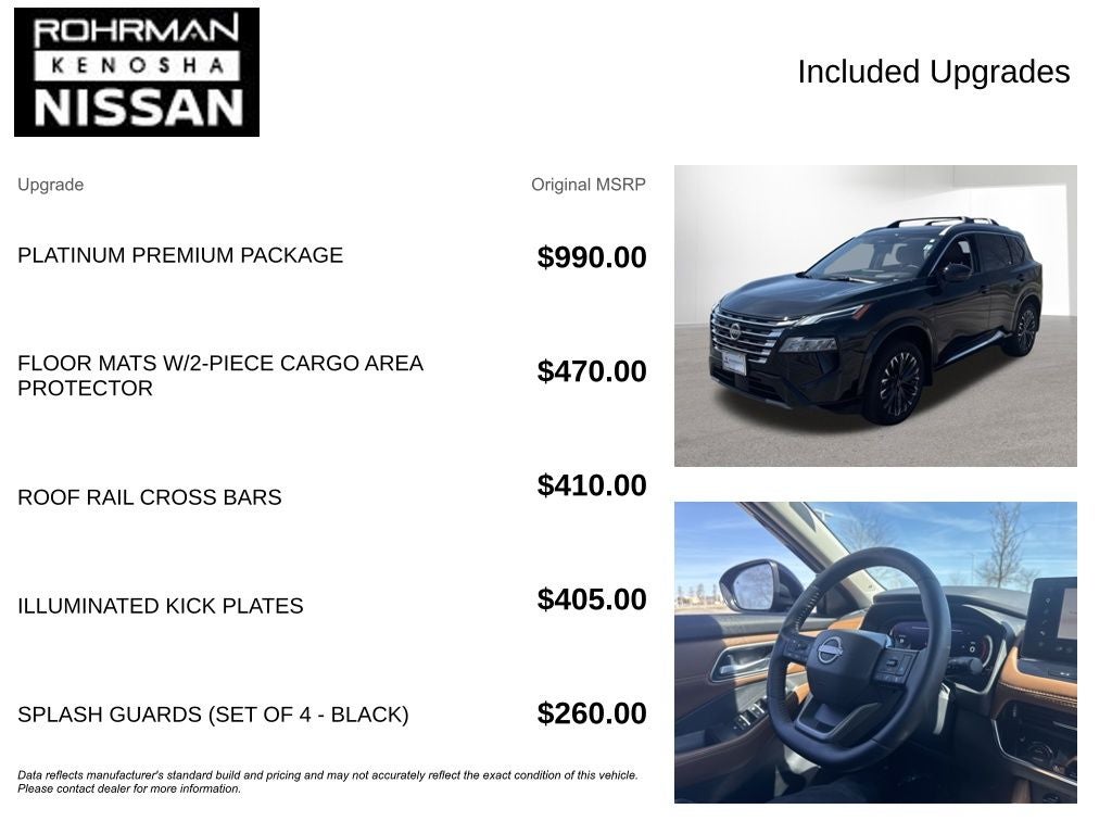 2025 Nissan Rogue Platinum