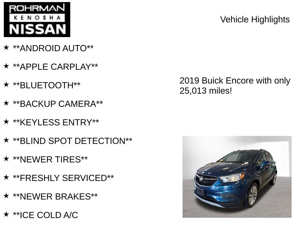 2019 Buick Encore Preferred
