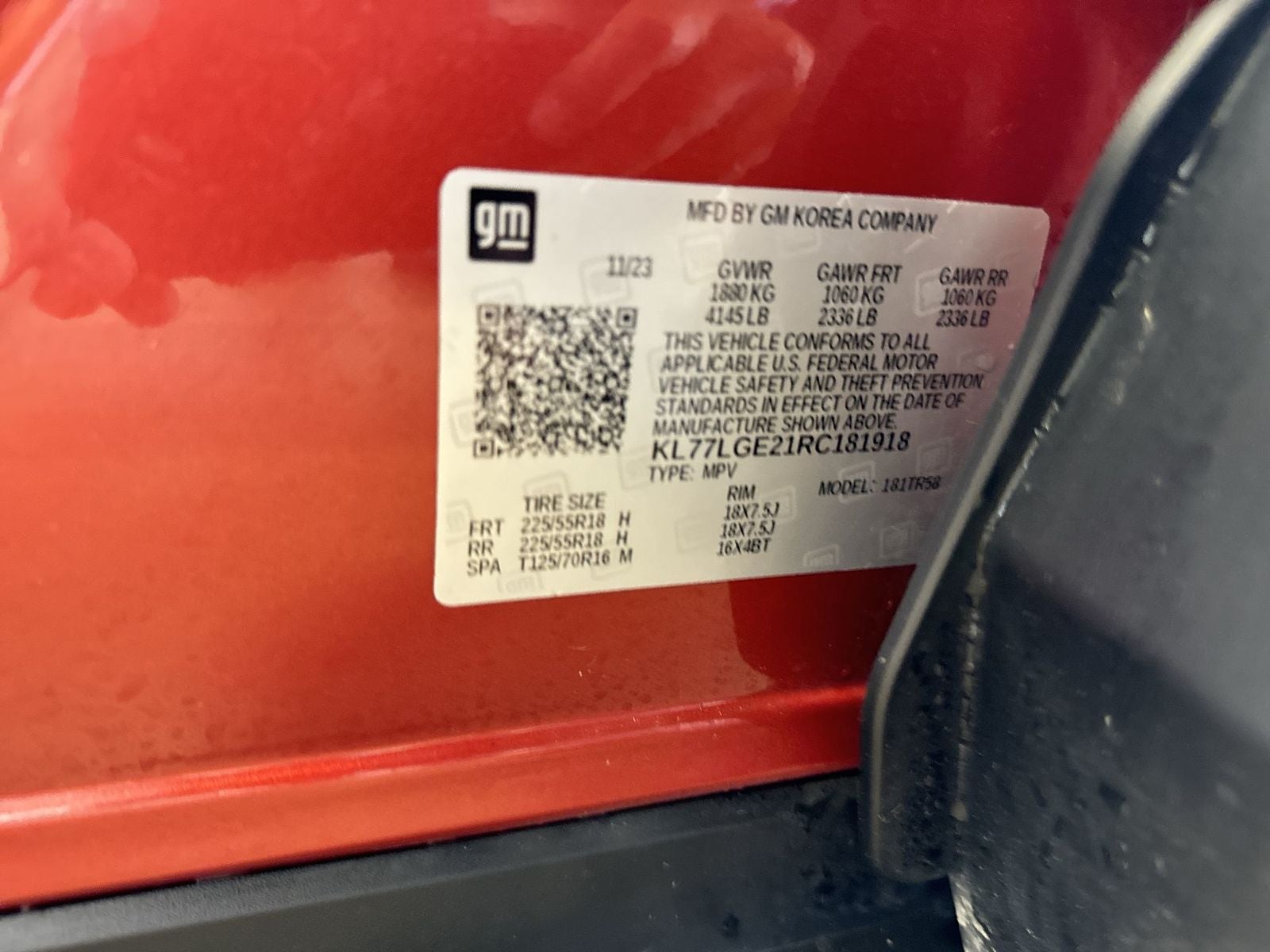 2024 Chevrolet Trax 1RS