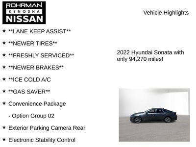 2022 Hyundai Sonata SEL