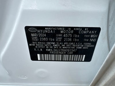 2024 Hyundai Sonata Hybrid SEL