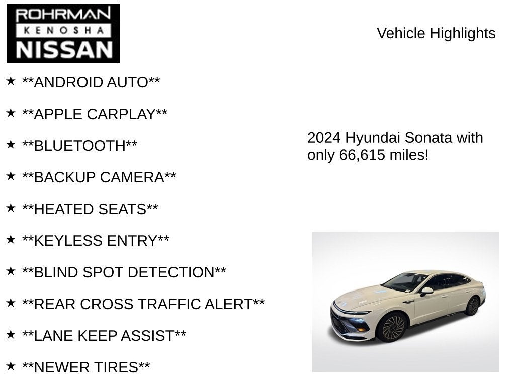 2024 Hyundai Sonata Hybrid SEL