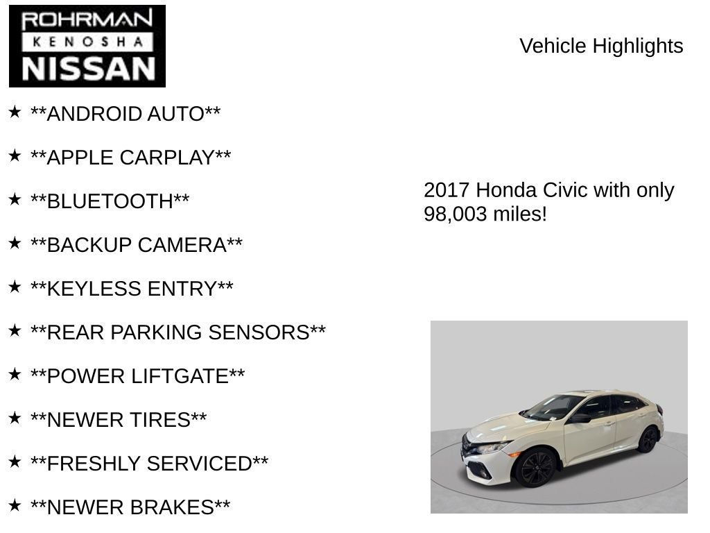 2017 Honda Civic EX