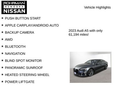 2023 Audi A5 Sportback 45 S line Premium Plus quattro
