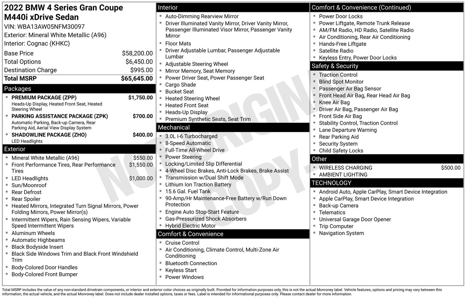 2022 BMW 4 Series M440i xDrive