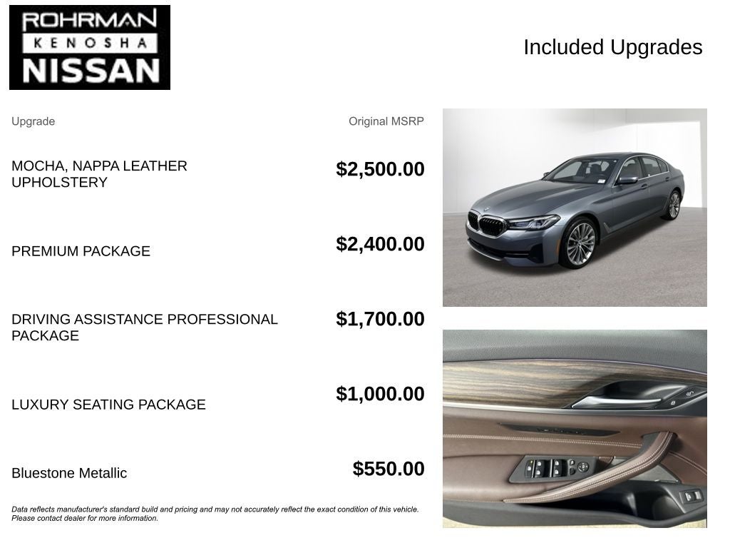 2022 BMW 5 Series 540i xDrive