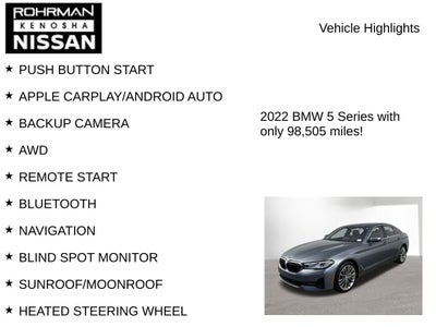 2022 BMW 5 Series 540i xDrive