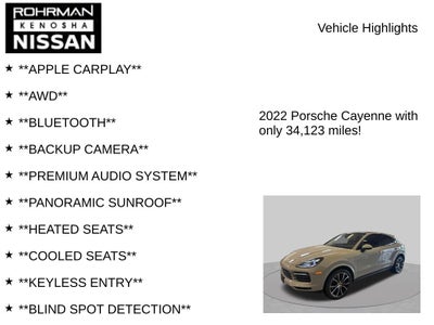 2022 Porsche Cayenne Coupe Base